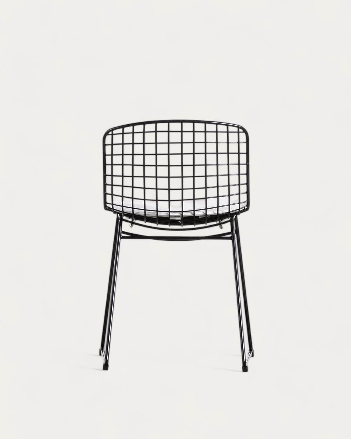 Pack Sie 4 Metall-Esszimmerstühle mit niedriger Rückenlehne Aras , Galeriebild 5