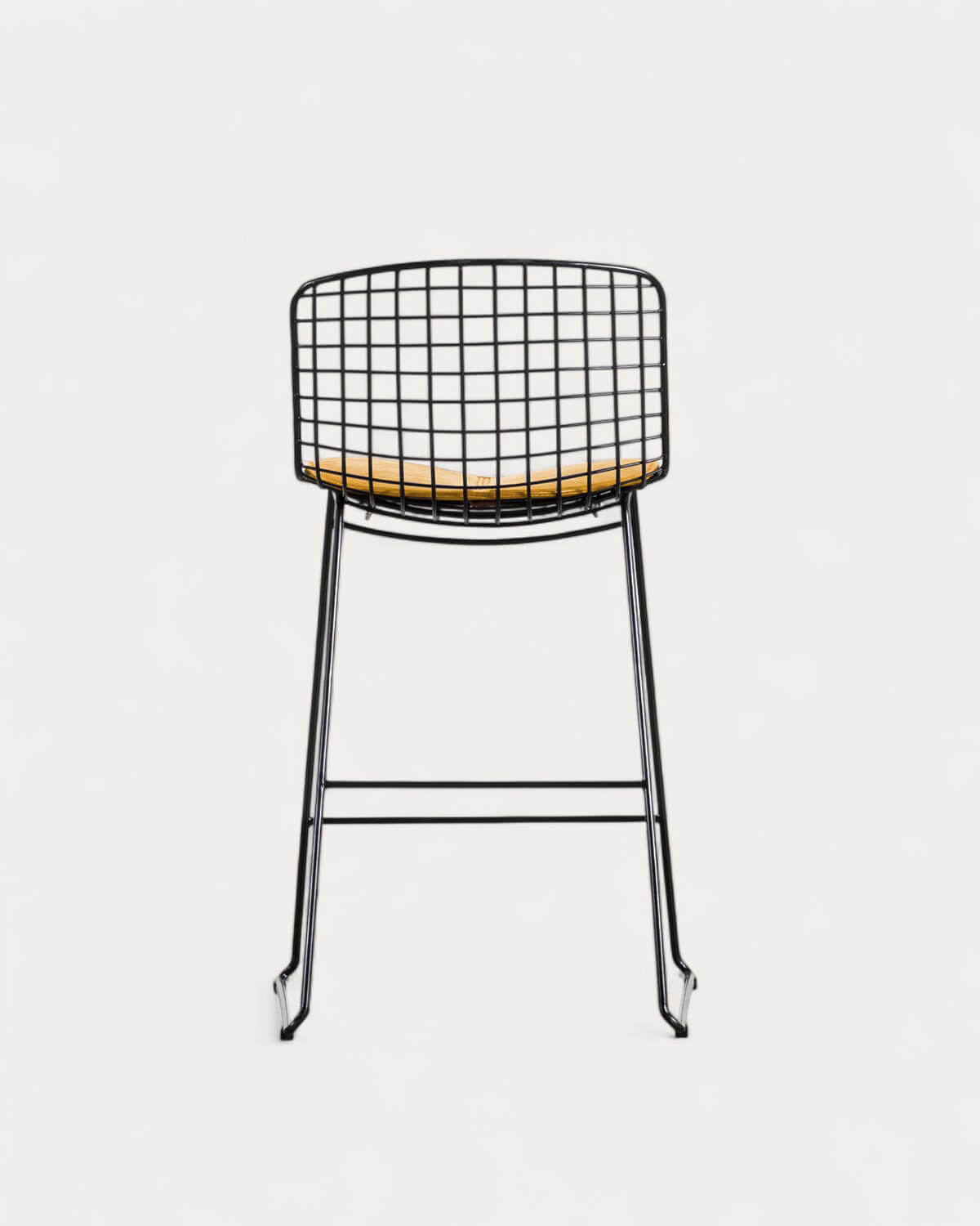 Hoher Metallhocker (66 cm) Aras mit niedriger Rückenlehne , Galeriebild 3