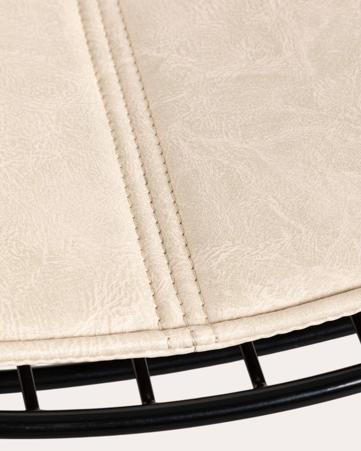 Hoher Metallhocker (66 cm) Aras mit niedriger Rückenlehne , Galeriebild 5