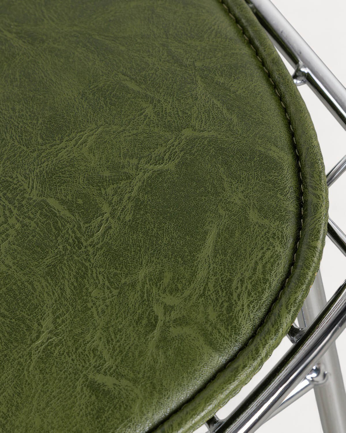 Hoher Metallhocker (66 cm) Aras mit niedriger Rückenlehne , Galeriebild 6