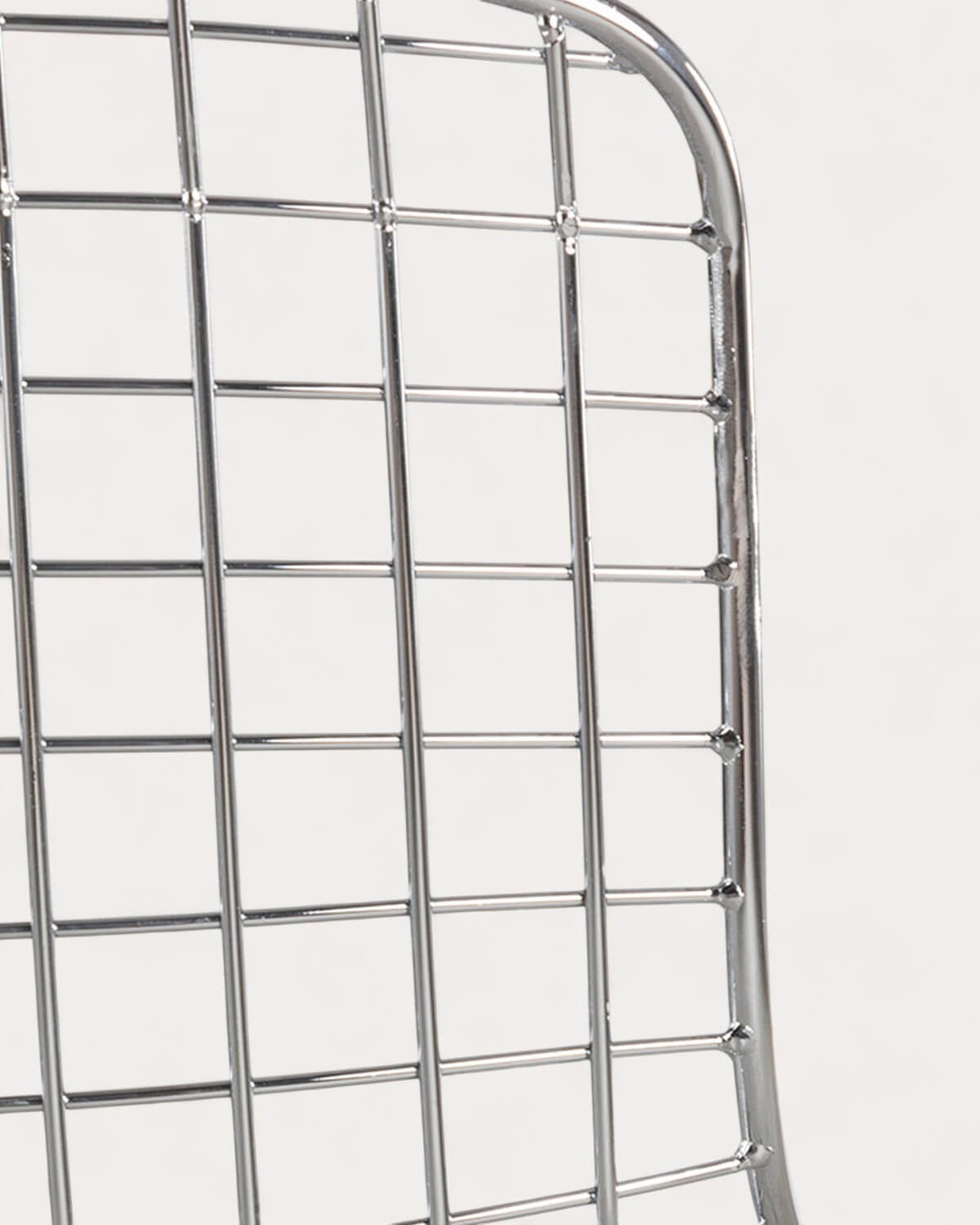 Hoher Metallhocker (66 cm) Aras mit niedriger Rückenlehne , Galeriebild 6