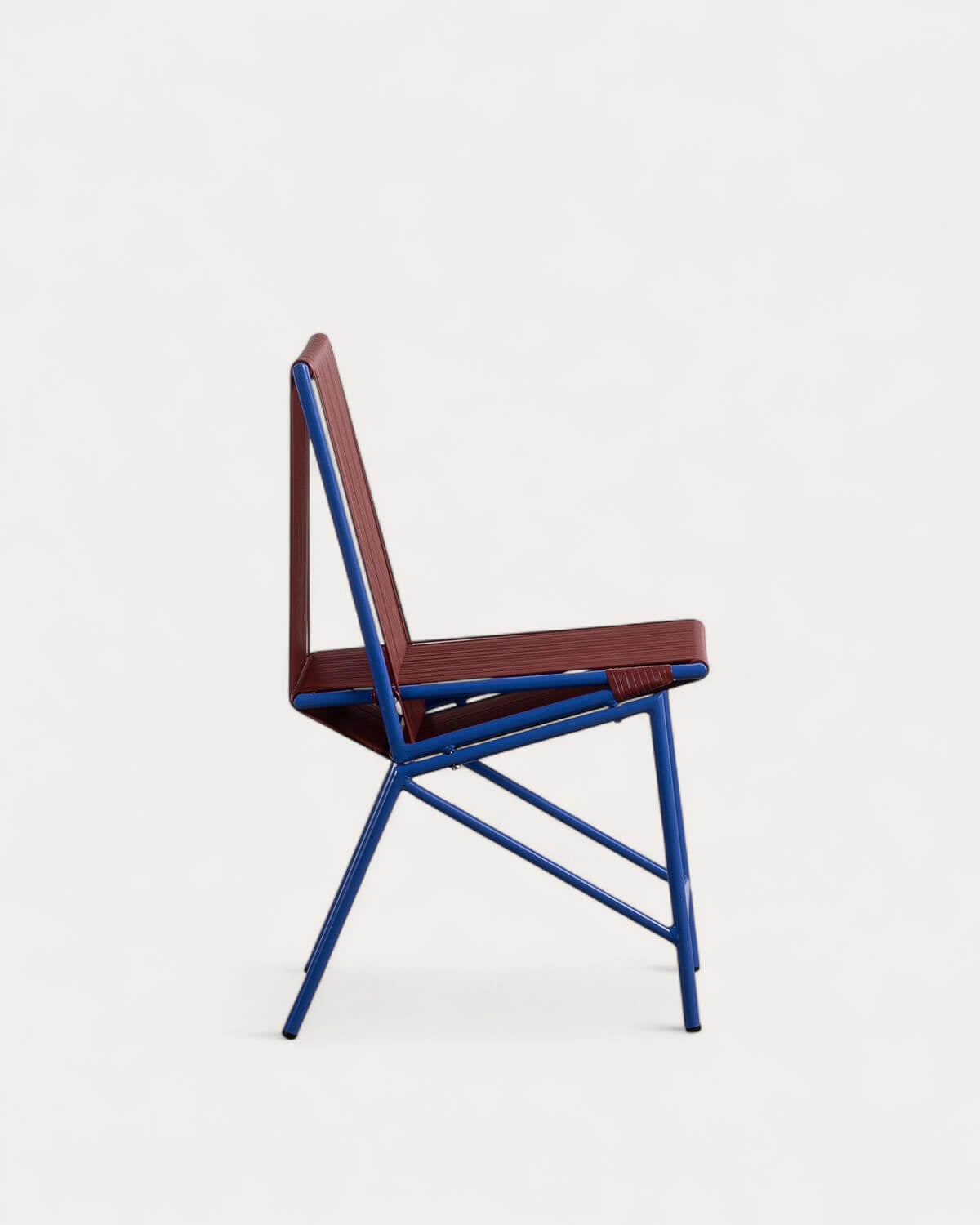 Pack Sie 4 Esszimmerstühle aus synthetischem Rattan und Metall in den Farben Amur, Galeriebild 4