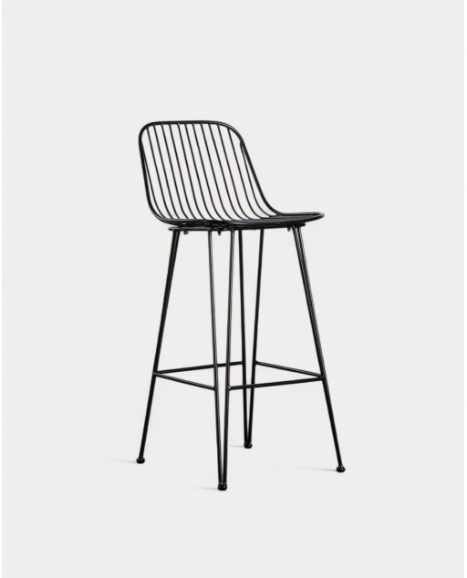 Barhocker in Metall (67 cm) Born - Schwarz