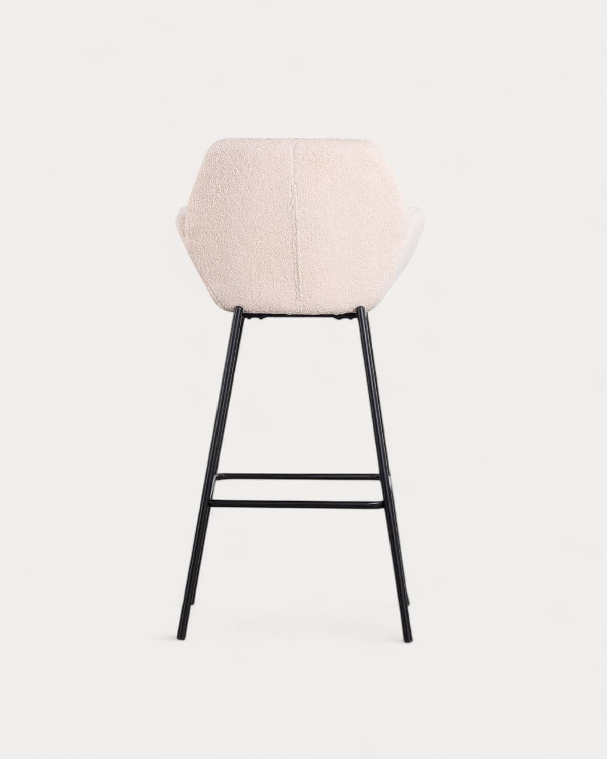 Eider Bouclé High Metal Stools Pack 4, Galeriebild 5