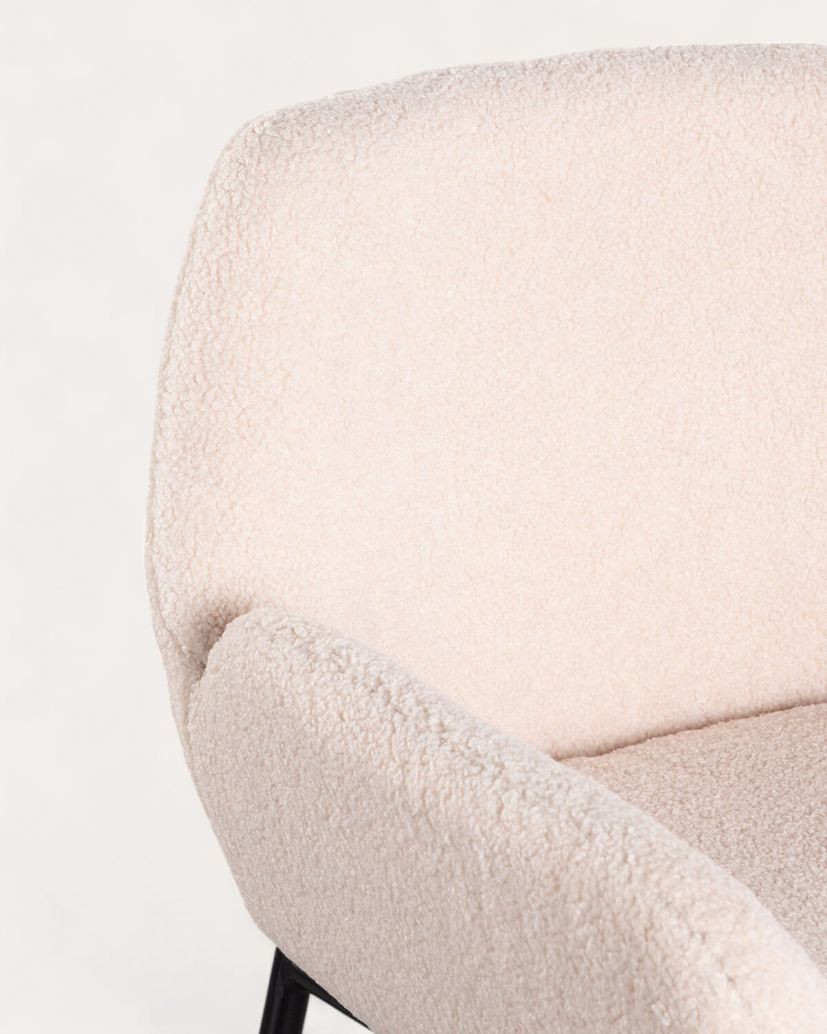 Eider Bouclé High Metal Stools Pack 4, Galeriebild 6