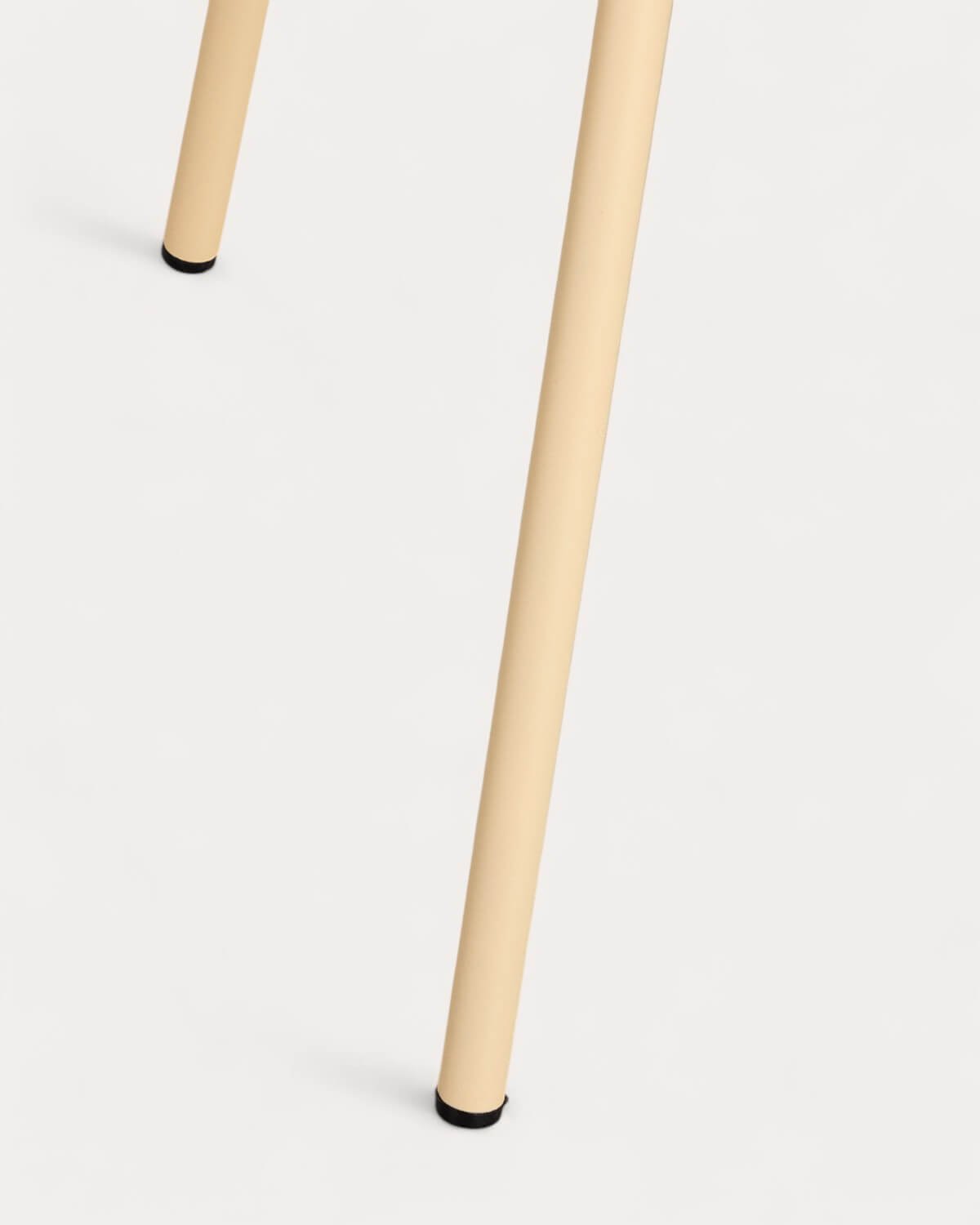 Esszimmerstuhl aus Metall und Stoff mit Bonse-Aufdruck, Galeriebild 8