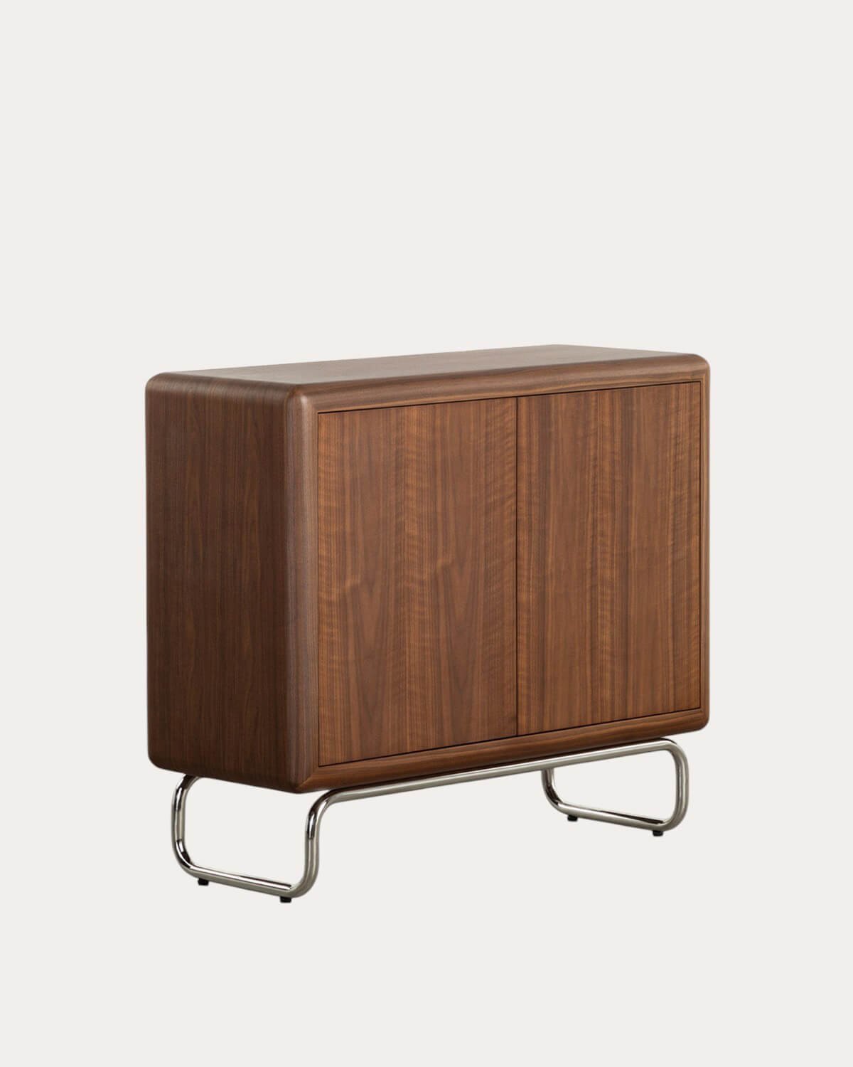 Niedriges Sideboard mit 2 Holz- und Metalltüren Candela , Galeriebild 1
