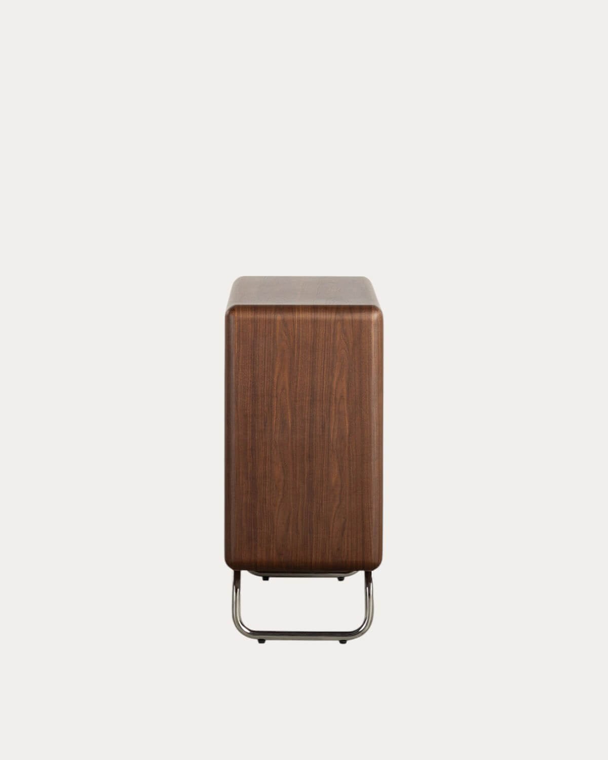Sideboard mit 2 Türen 100x40 cm Holz und Metall Candela, Galeriebild 5