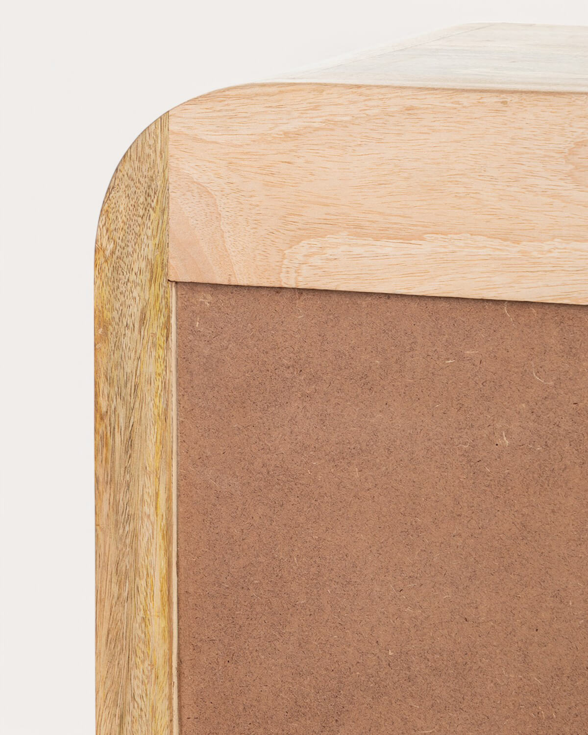 Niedriges Sideboard mit 6 Schubladen aus Vanile-Mangoholz , Galeriebild 6