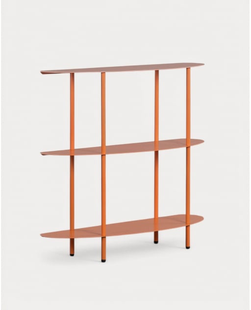 Metallregal (81x90 cm) Idris - Orange Terra