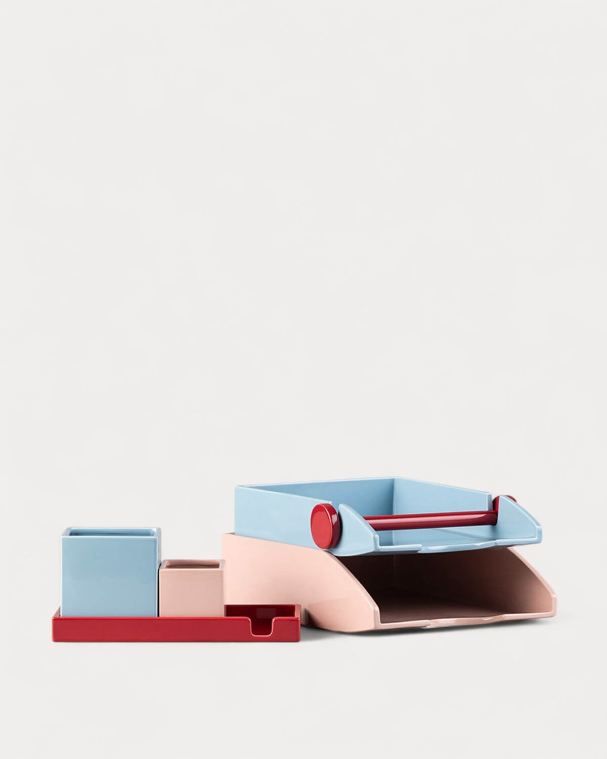 Schreibtisch-Organizer-Set aus Dolomit Seili