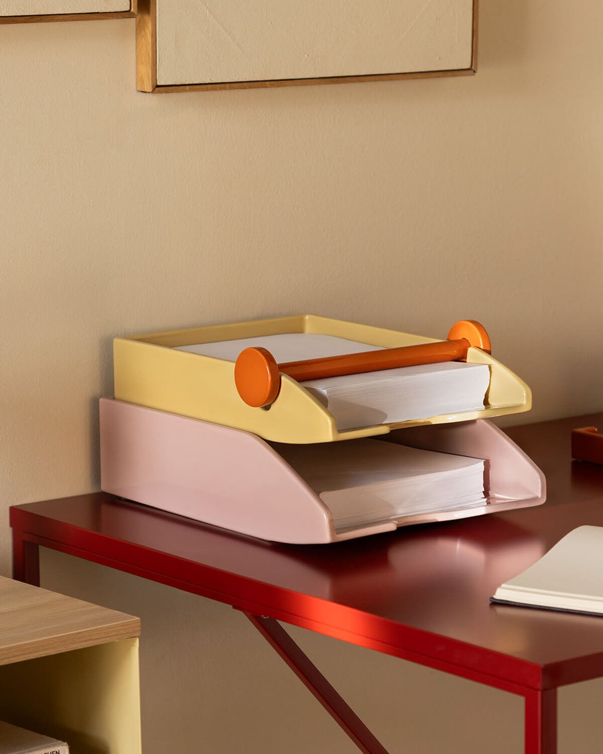 Seili Dolomite Schreibtisch-Organizer-Tablett, Galeriebild 2