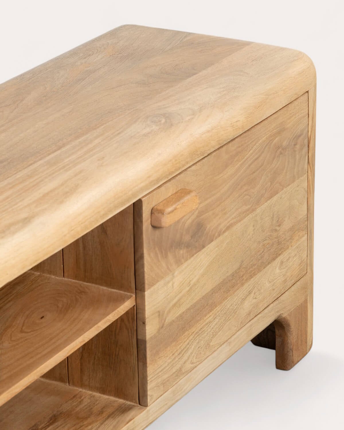 TV-Schrank mit 2 Türen 170x40 cm aus Mangoholz Reichel, Galeriebild 6