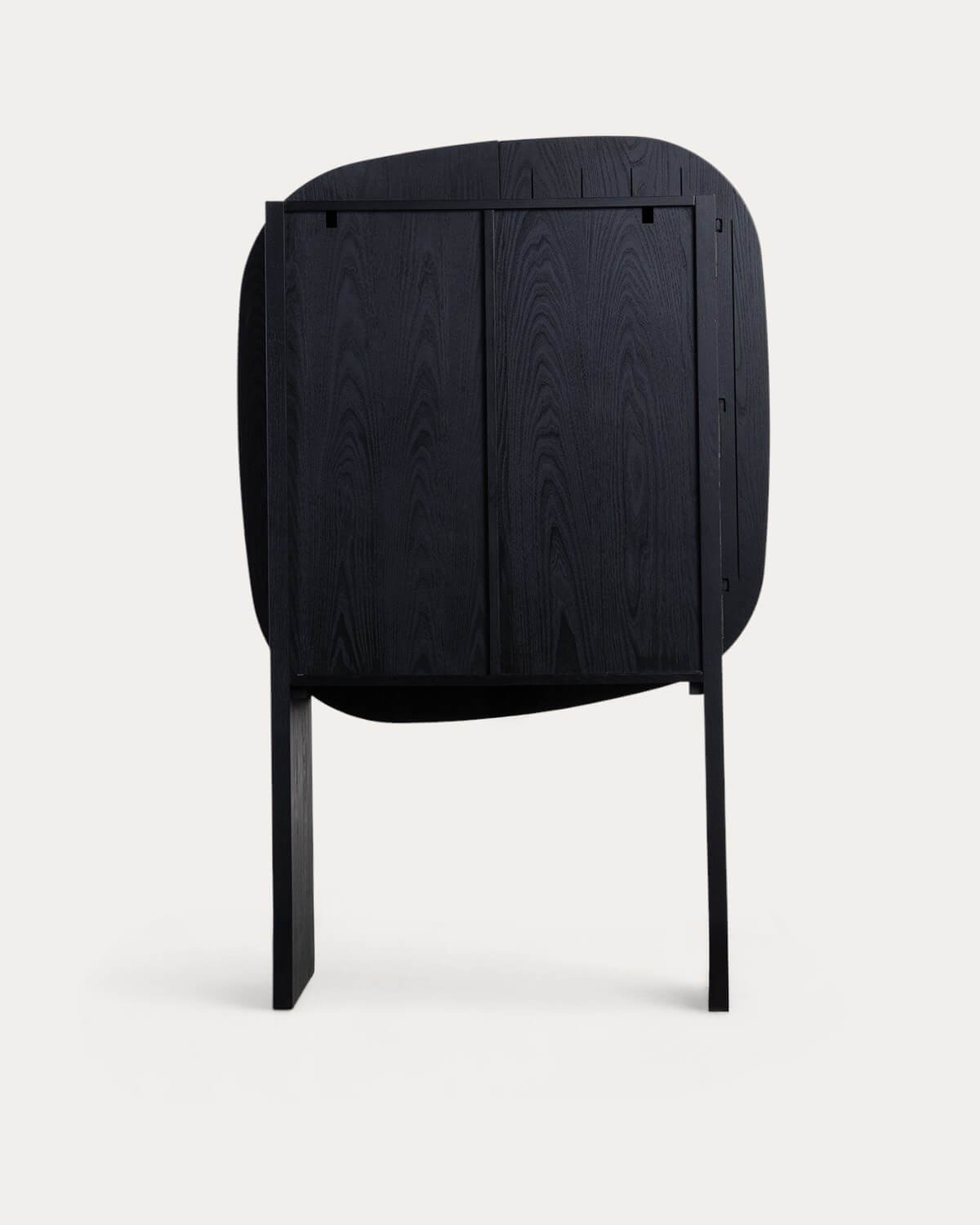 Hohes Sideboard mit 2 Holztüren Kuroen, Galeriebild 5