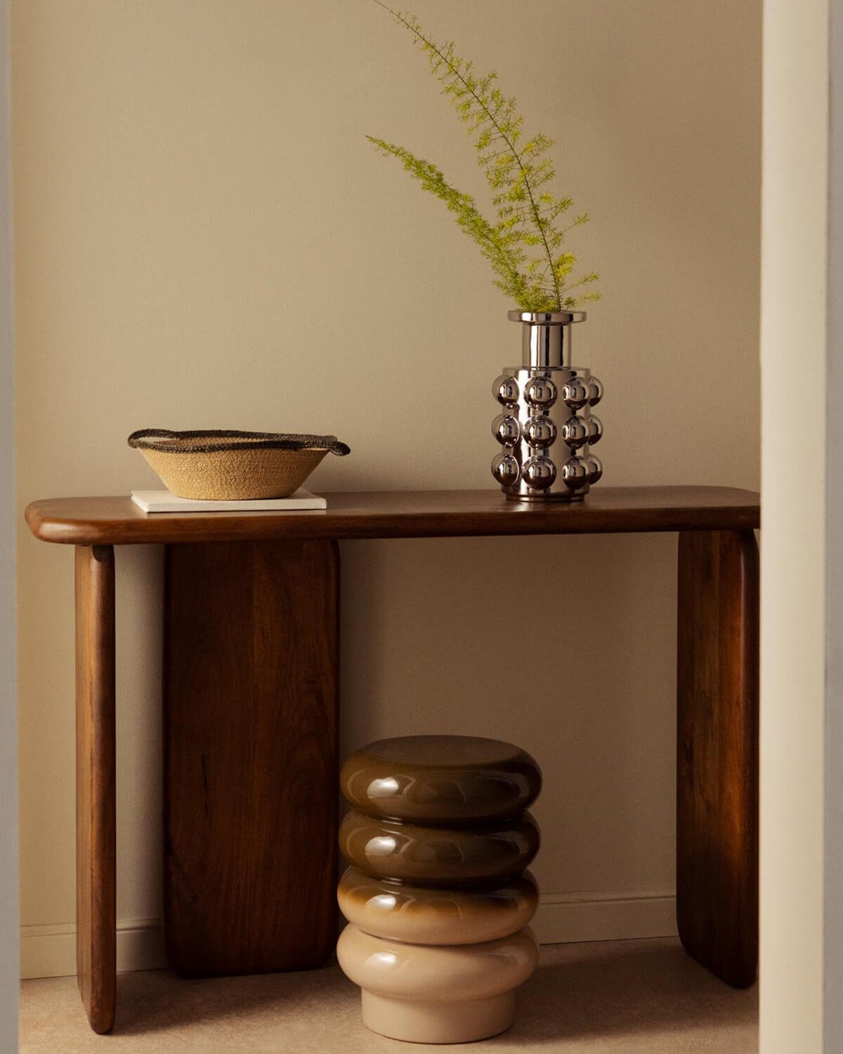 Konsole aus Mangoholz (115,5x38 cm) Eliez, Galeriebild 2