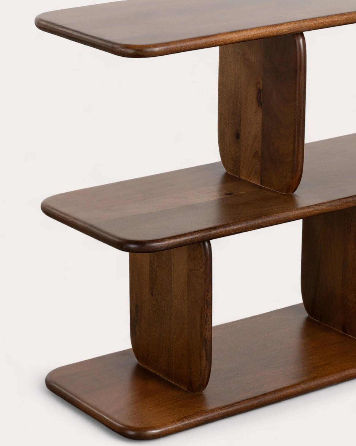 Niedriges Regal aus Mangoholz (75,5x176 cm) Mireil, Galeriebild 8