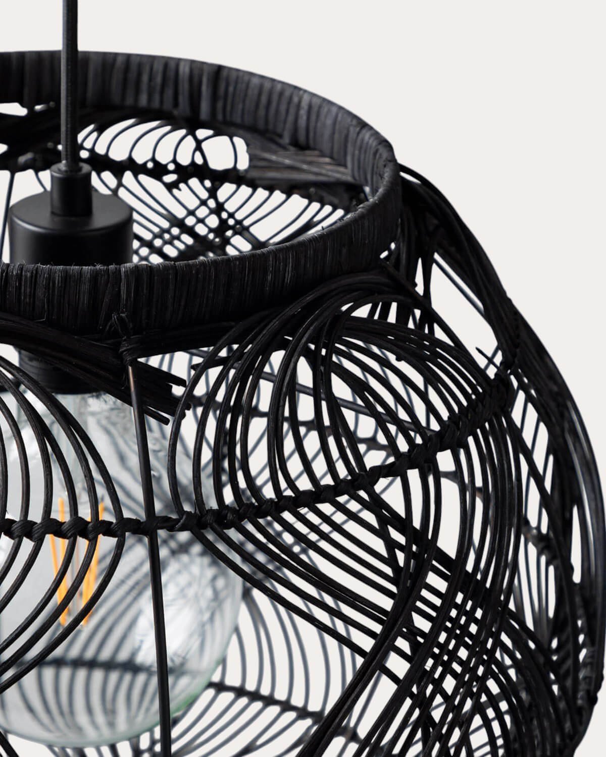 Deckenleuchte aus Rattan (Ø40 cm) Hopp, Galeriebild 4