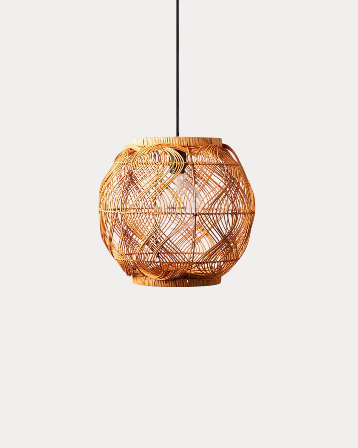 Deckenleuchte aus Rattan (Ø40 cm) Hopp, Galeriebild 1