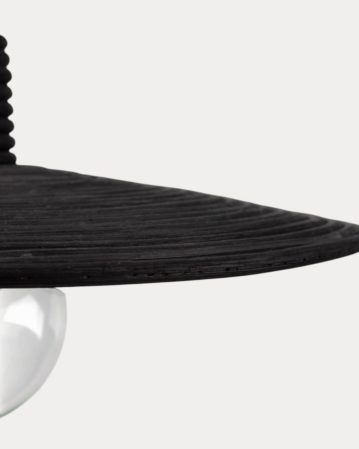 Deckenleuchte aus Metall und Rattan (Ø46 cm) Molly, Galeriebild 5