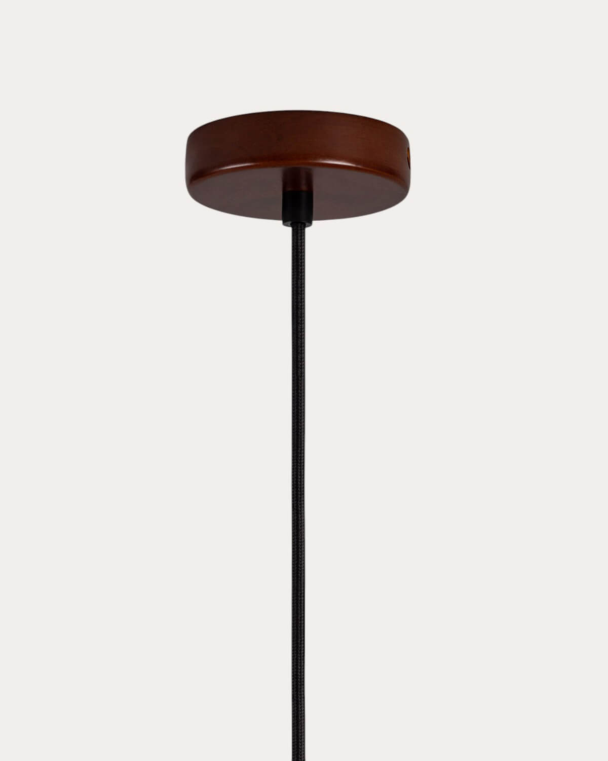 May Deckenleuchte aus Travertin-Marmor und Holz, Galeriebild 4