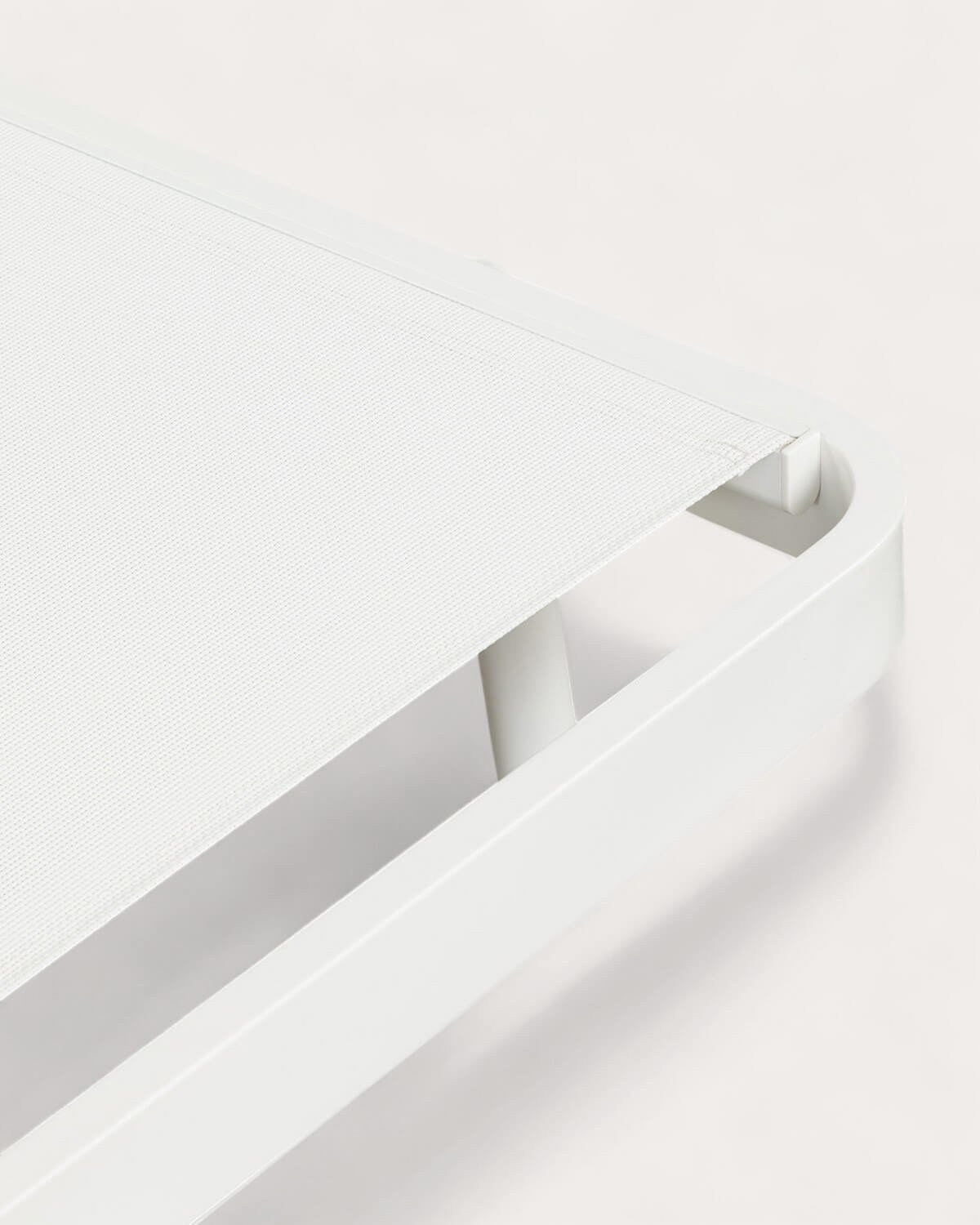 Liegeliege aus Aluminium und Stoff mit Rad Celina, Galeriebild 8