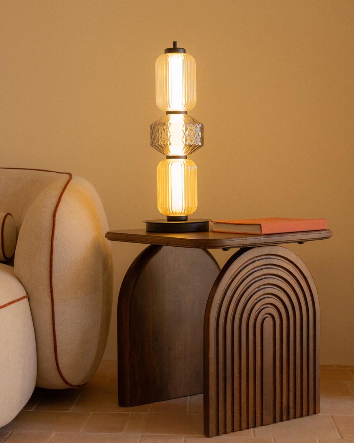 Sima Dimmbare LED-Tischlampe aus Metall, Galeriebild 2