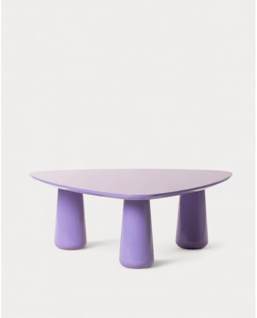 Couchtisch aus Holz (95x90 cm) Cleon