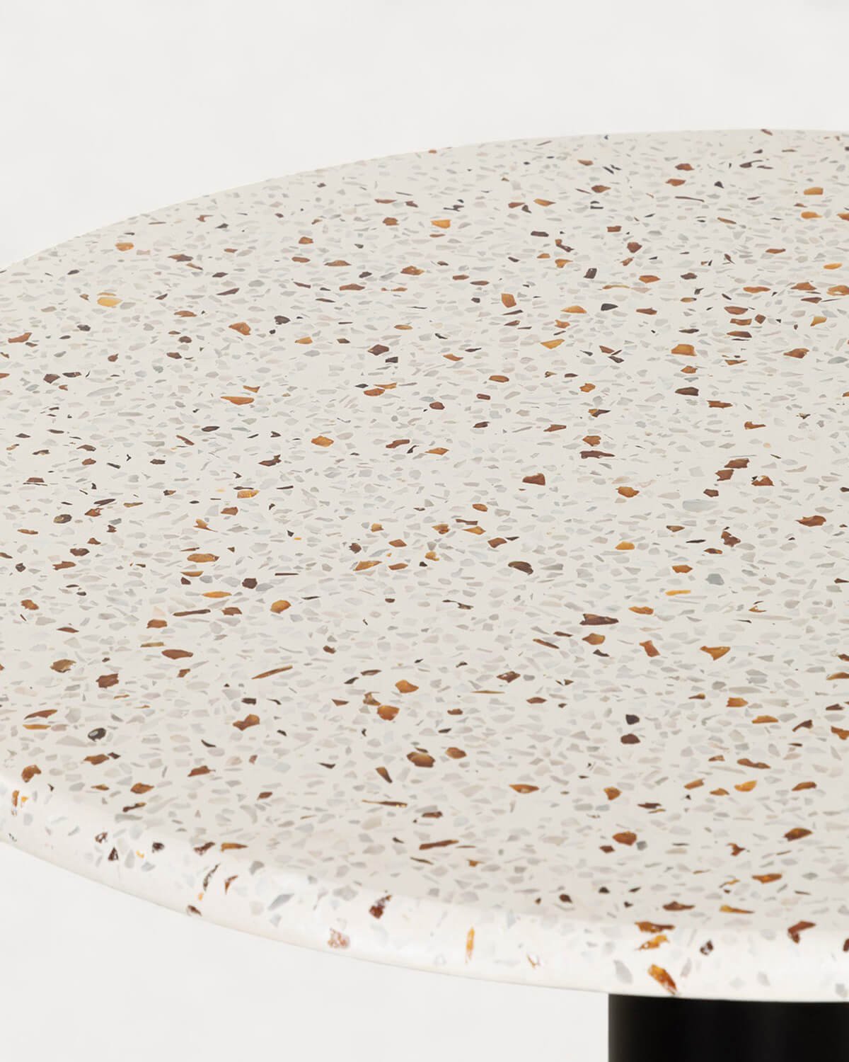 Runder Terrazzo-Esstisch (Ø70 cm) Habana, Galeriebild 2