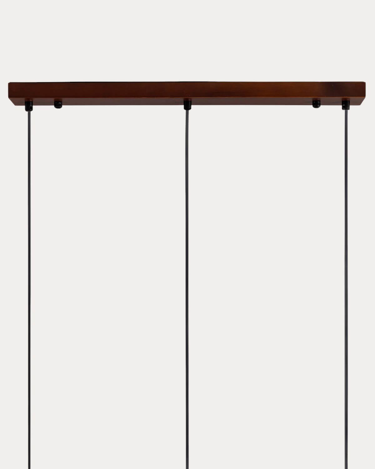 Deckenleuchte 3 Lichtpunkte aus Travertin-Marmor und Holz May, Galeriebild 6