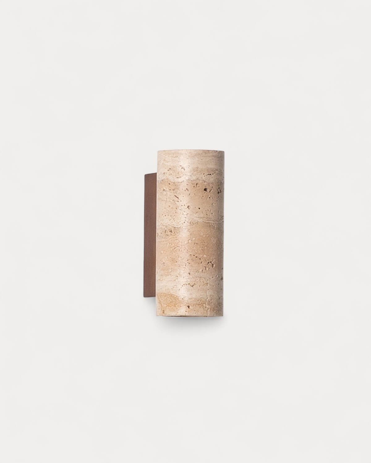 Eriel Travertin-Marmor-Wandleuchte, Galeriebild 1