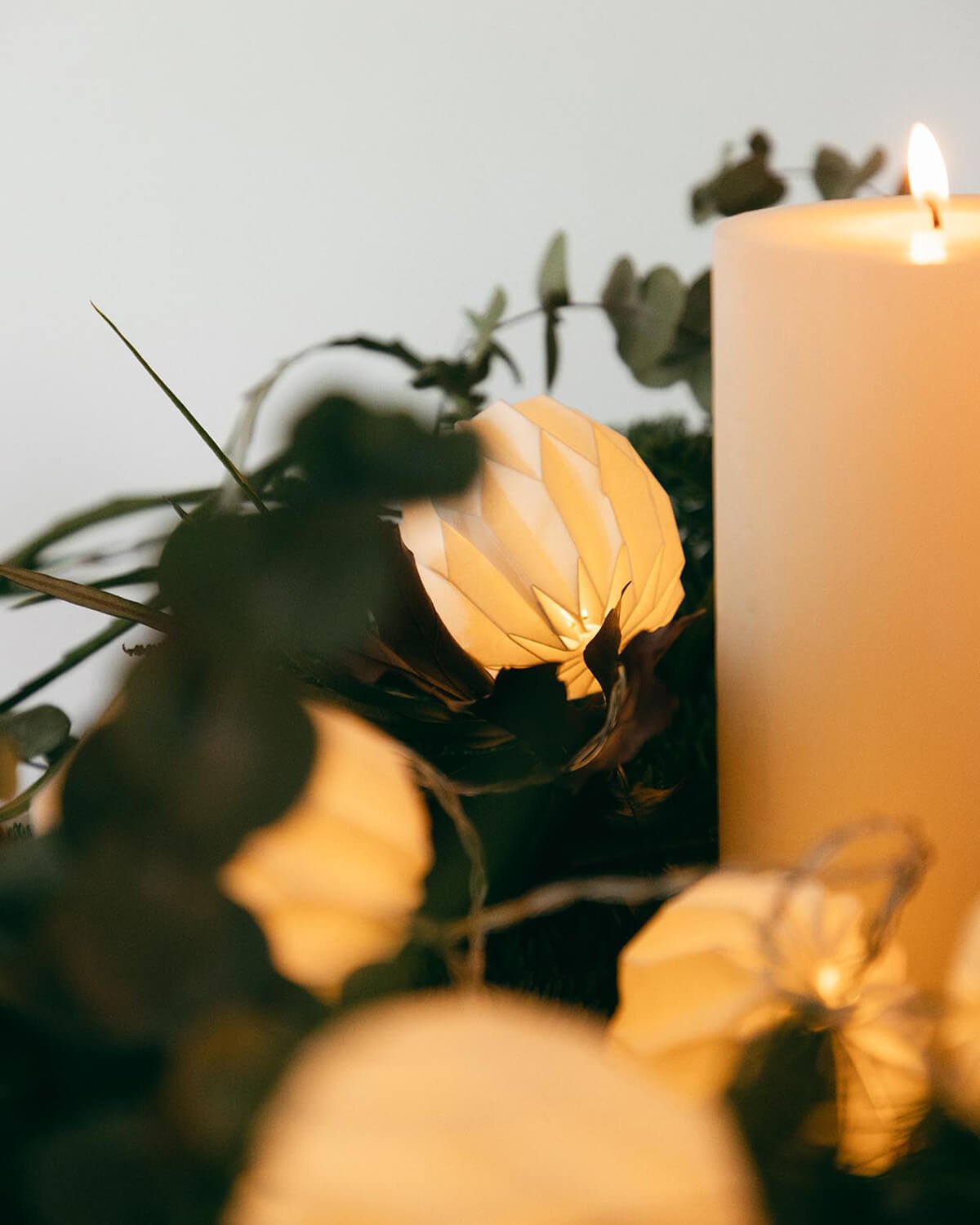 LED-Deko-Girlande Hexa, Galeriebild 2