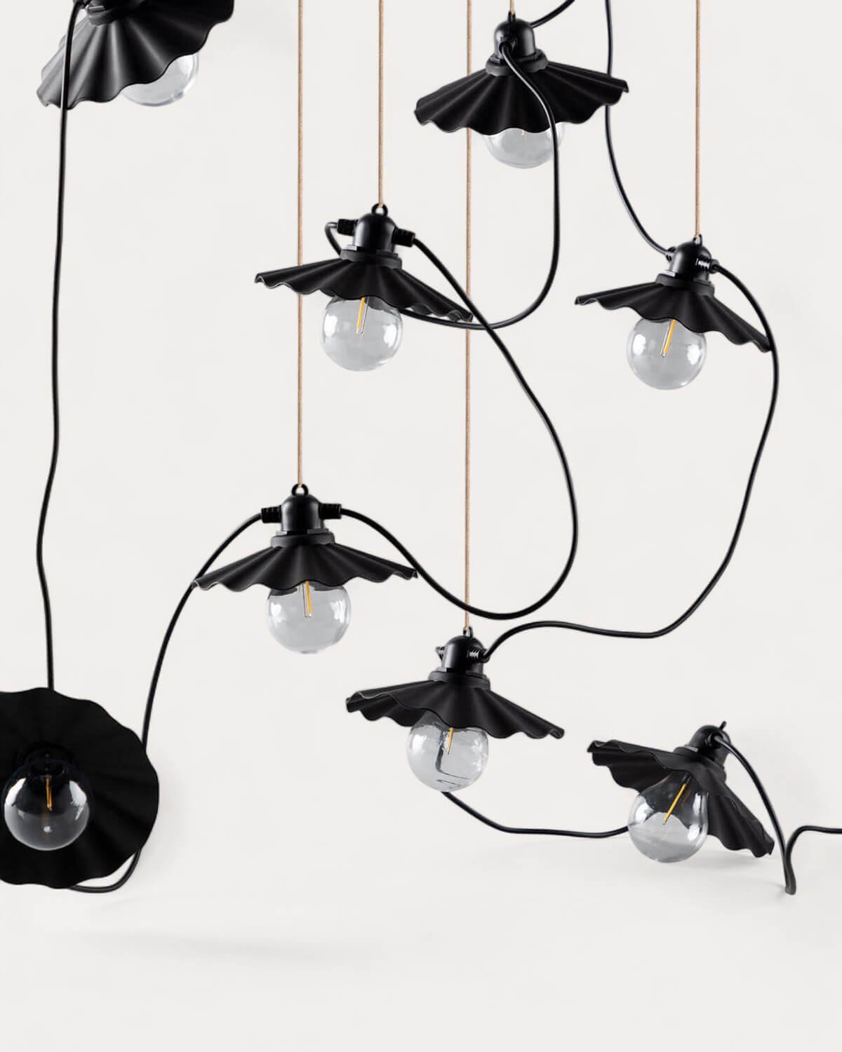 Dekorative LED-Girlande aus Kunststoff Rolfe, Galeriebild 1