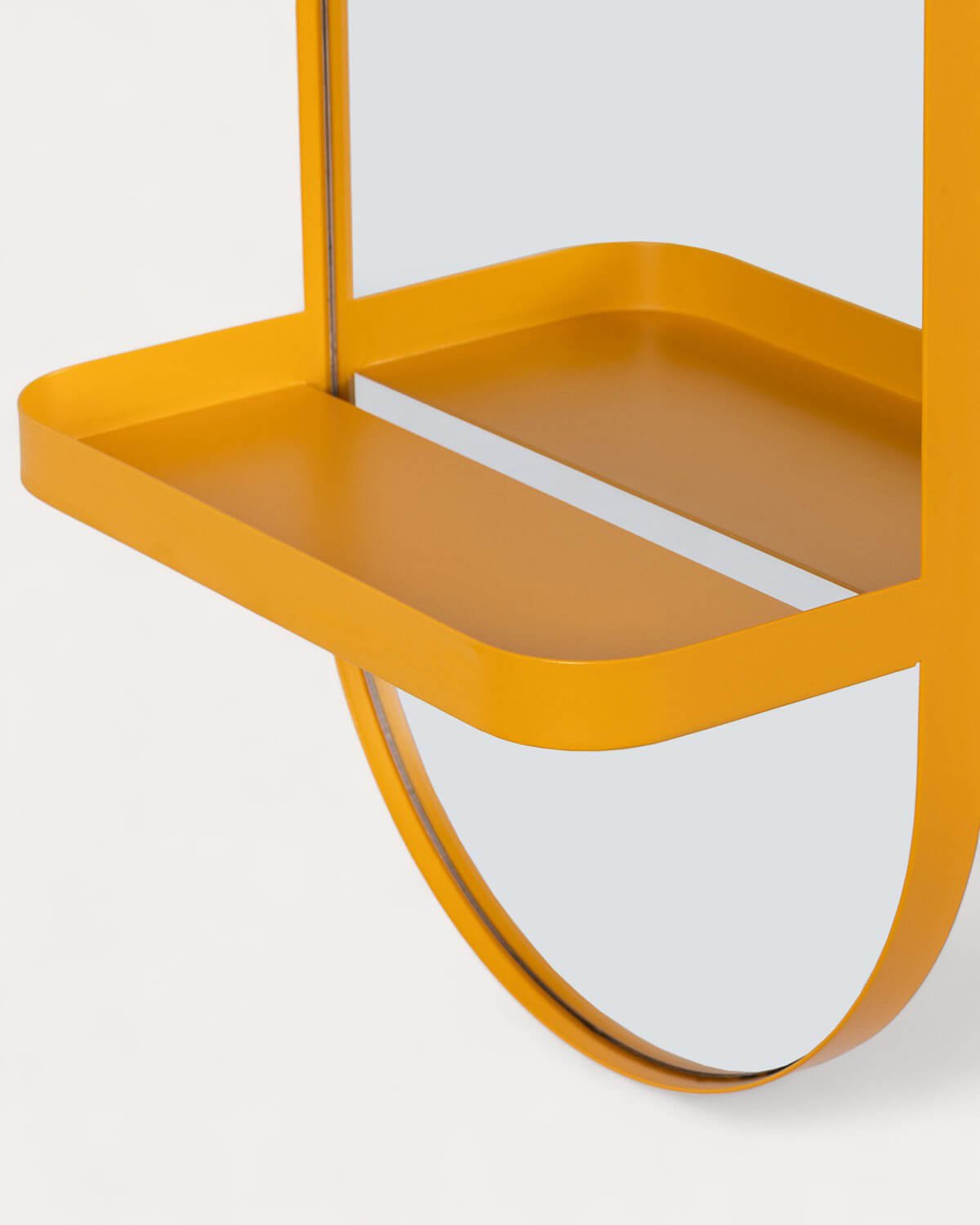 Wandspiegel mit Metallablage Laiz, Galeriebild 5