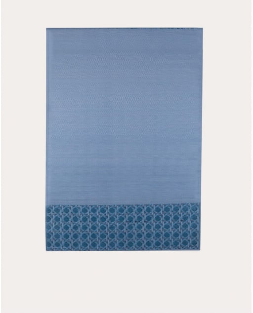 Polypropylen-Teppich für den Außenbereich (213x150 cm) Tramuntan - Blau Silvery