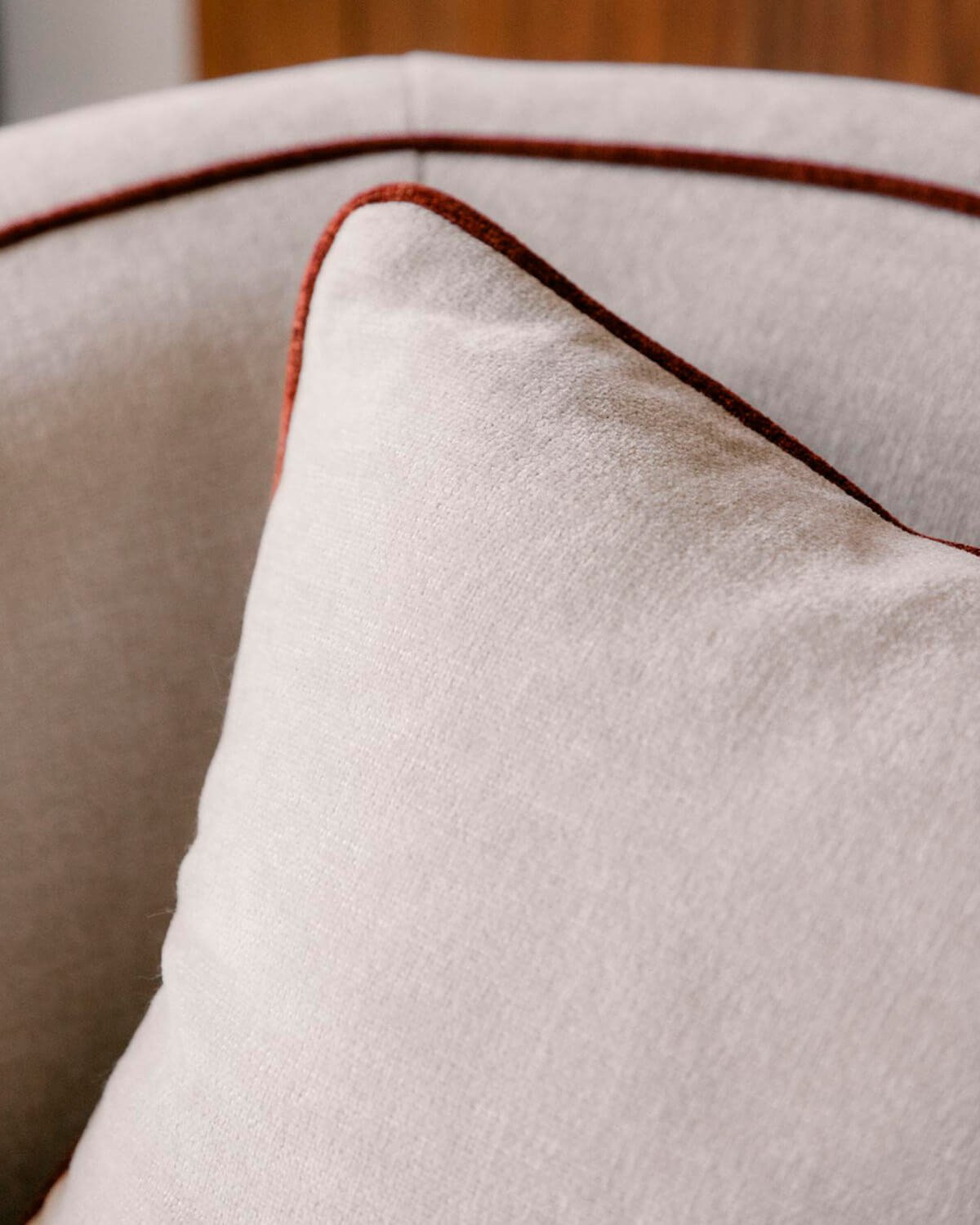 Quadratisches Stoffkissen (43x43 cm) Ilham, Galeriebild 3