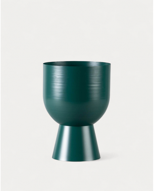 Dekorative Metallschale mit Sockel (Ø25 cm) Oier