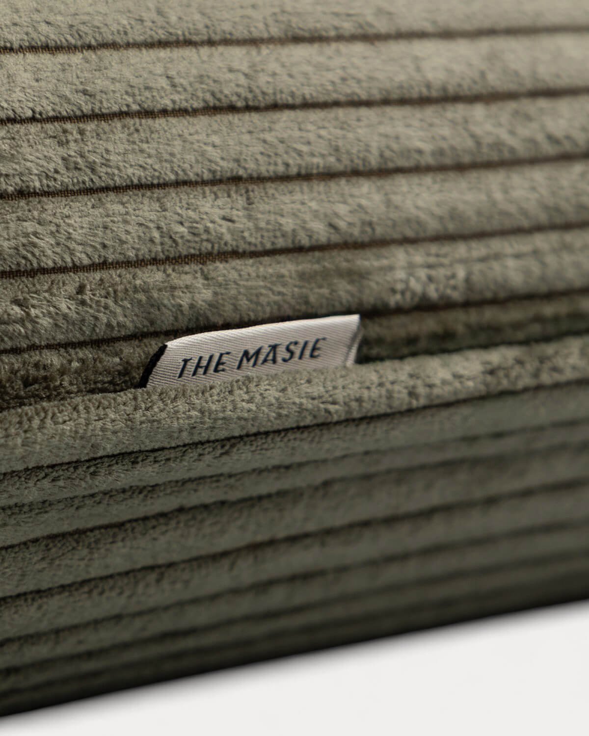 Dickes Zylindrisches Cordkissen (63xØ15 cm) Raim, Galeriebild 5