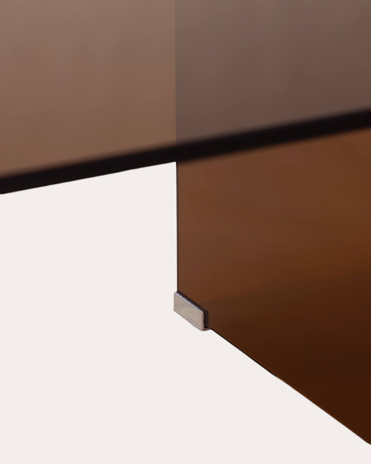 Couchtisch Rechteckig aus Gehärtetem Glas (120x60 cm) Curve, Galeriebild 6