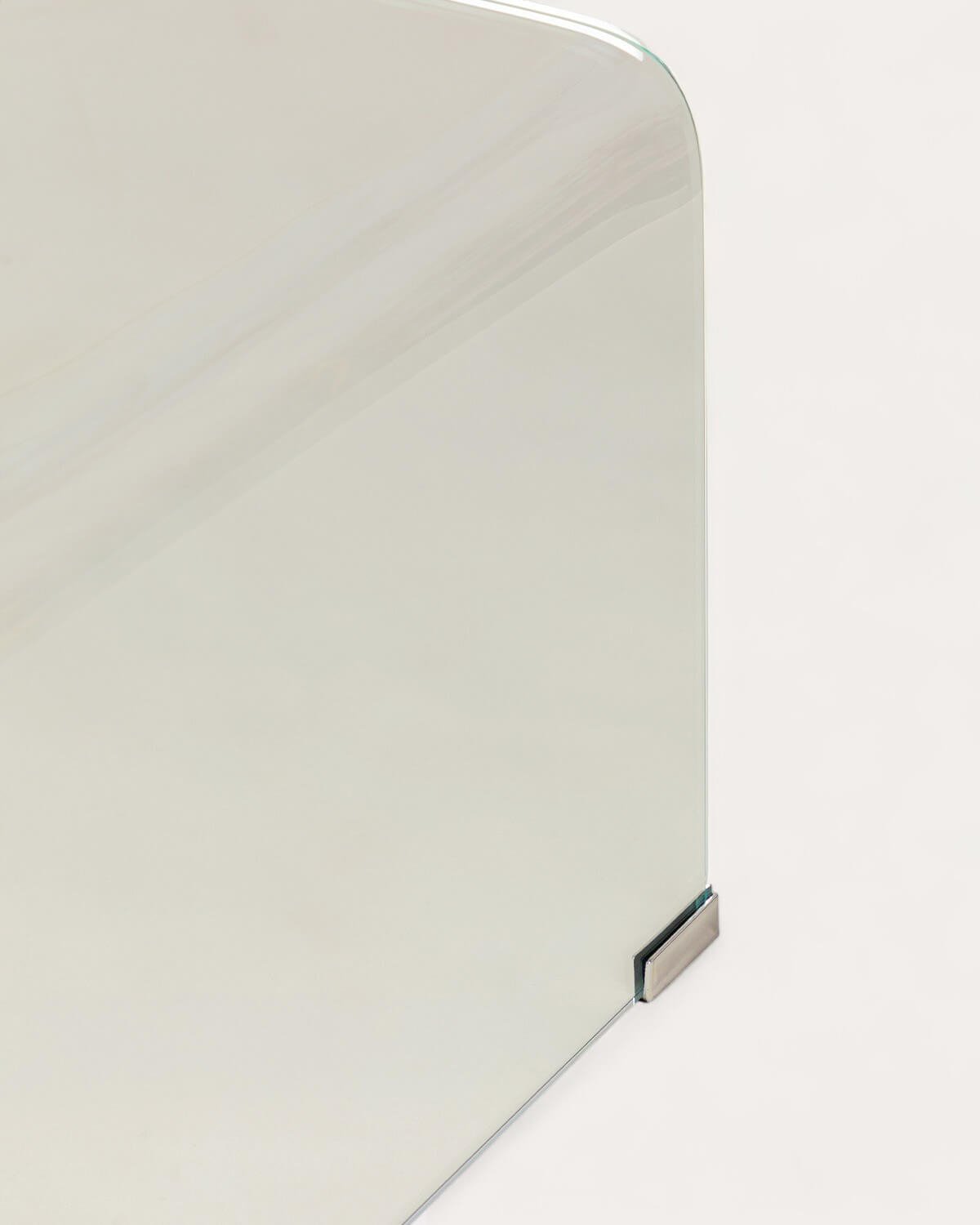 Couchtisch Rechteckig aus Gehärtetem Glas (120x60 cm) Curve, Galeriebild 7
