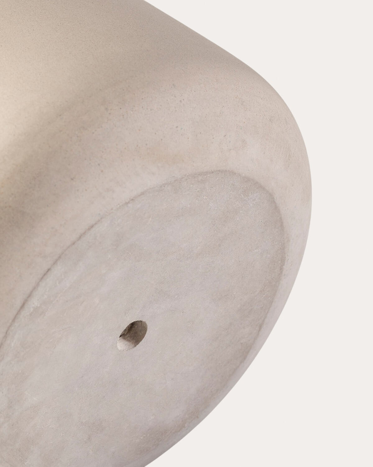 Pflanzgefäß aus Beton und Akazienholz M (43xØ31 cm) Hazan, Galeriebild 6