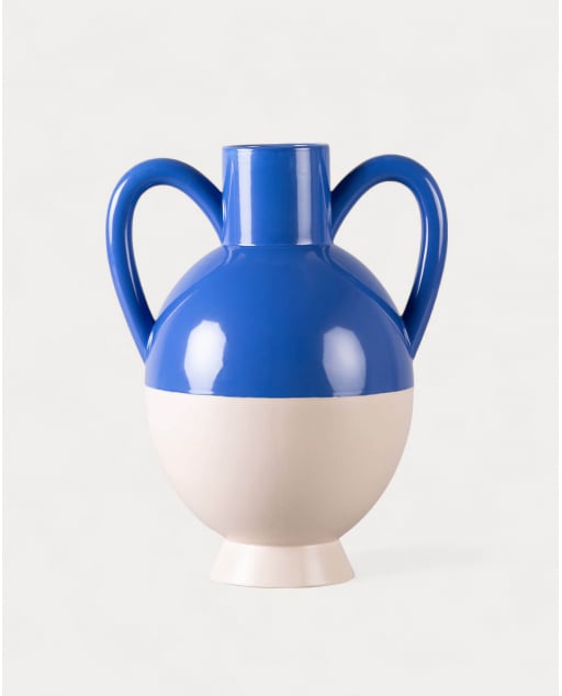 Hohe Vase Dolomit XL Mig Melon