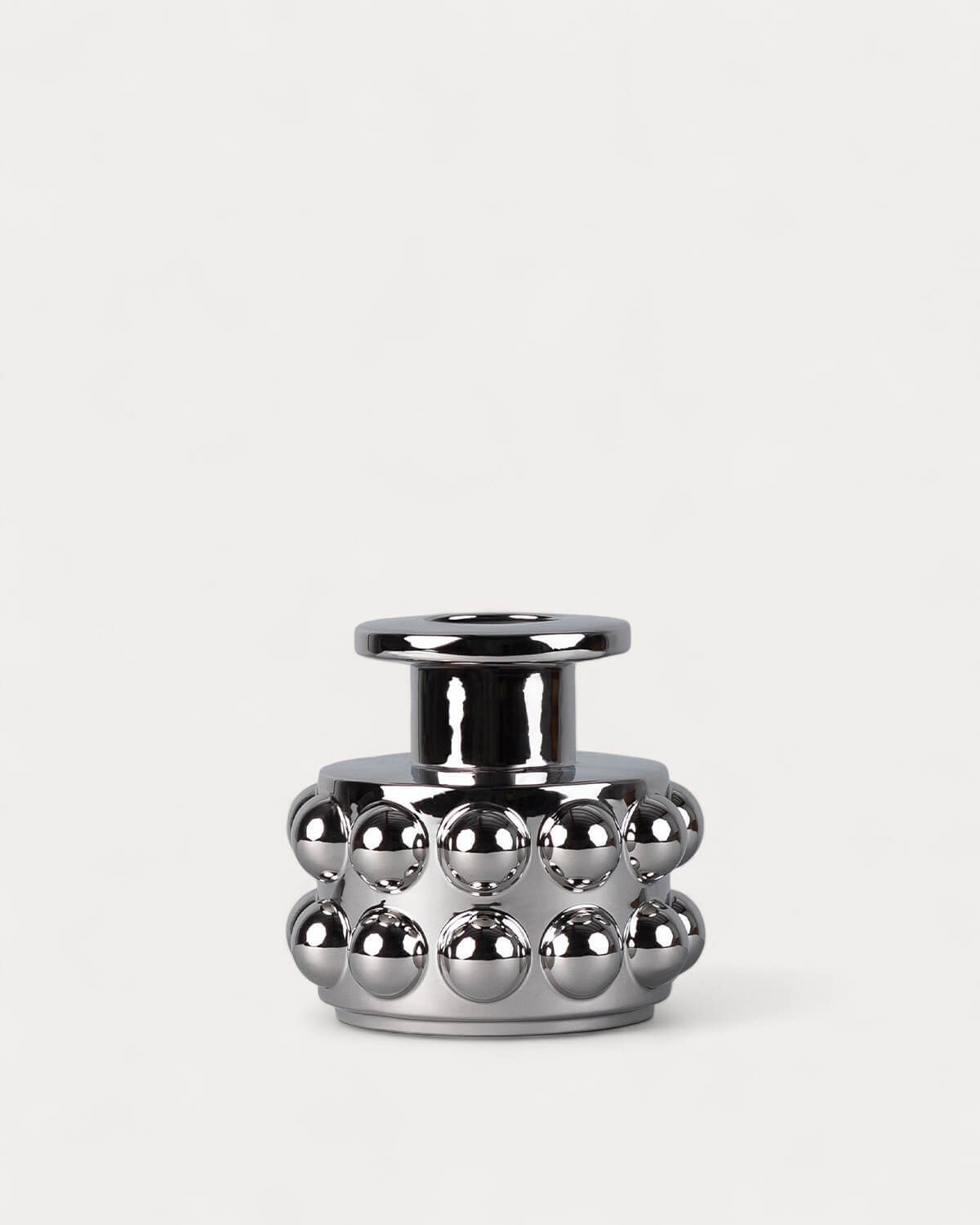 Niedrige Malik-Vase aus Verzinktem Dolomit, Galeriebild 1