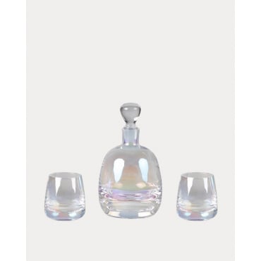 Bilbao-Likörset mit 2 Gläsern Schillerndem - The Masie
