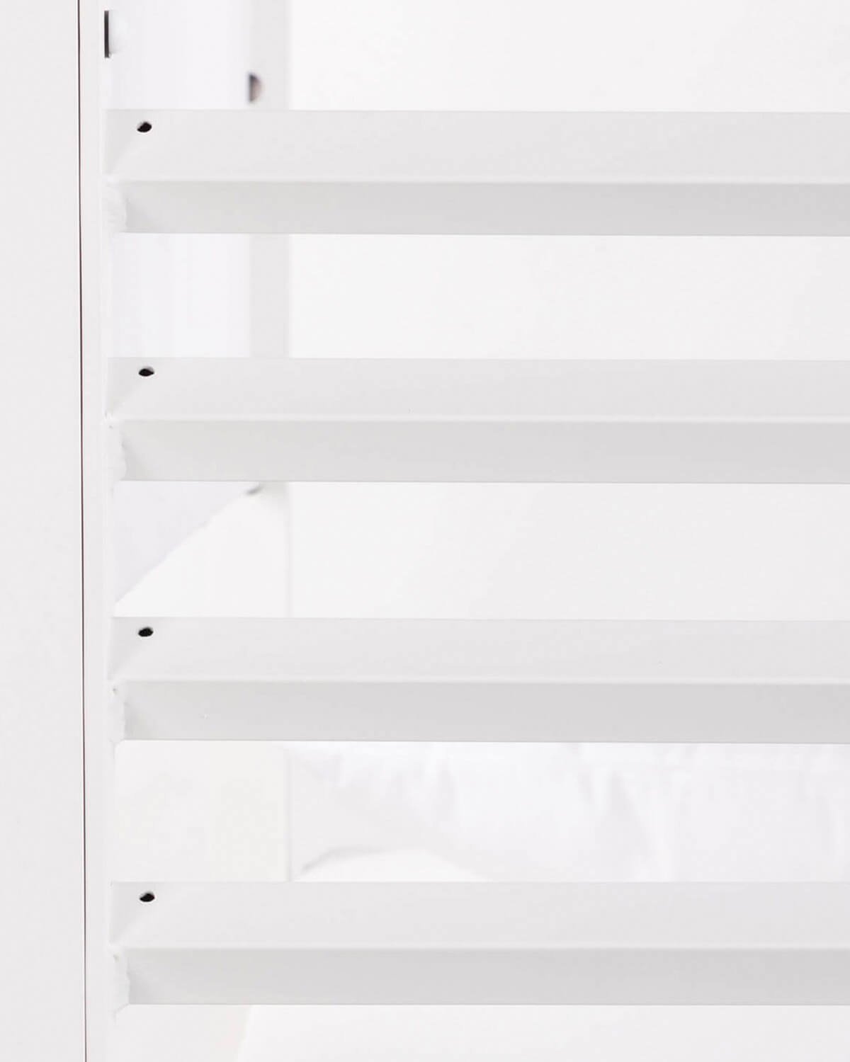 Balinesisches Liegebett aus Stoff und Aluminium Mersia, Galeriebild 6