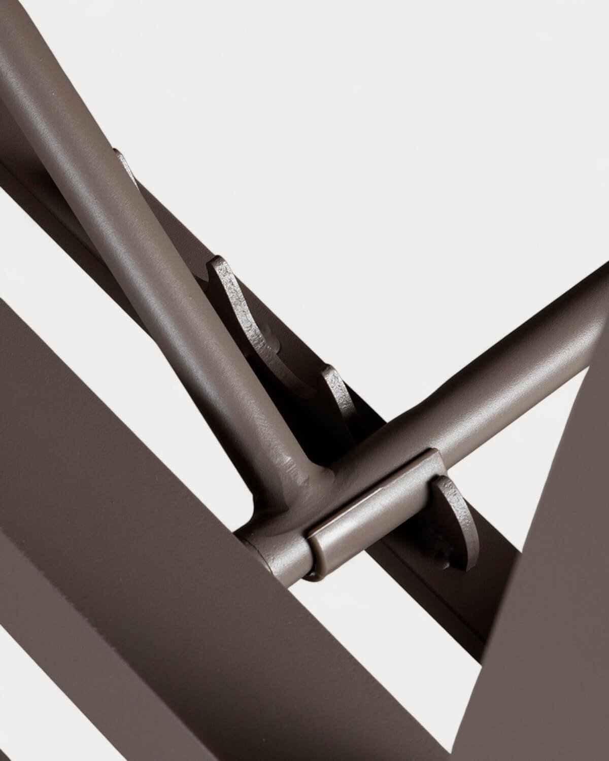 Balinesisches Liegebett aus Stoff und Aluminium Mersia, Galeriebild 7