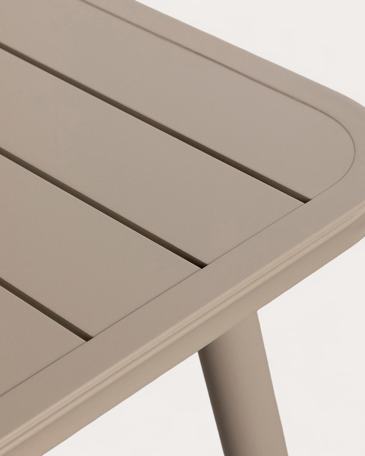 Rechteckiges Tischset Cancun aus Aluminium (160x90 cm) und 6 Erbra-Outdoor-Stühle aus Polypropylen, Galeriebild 4