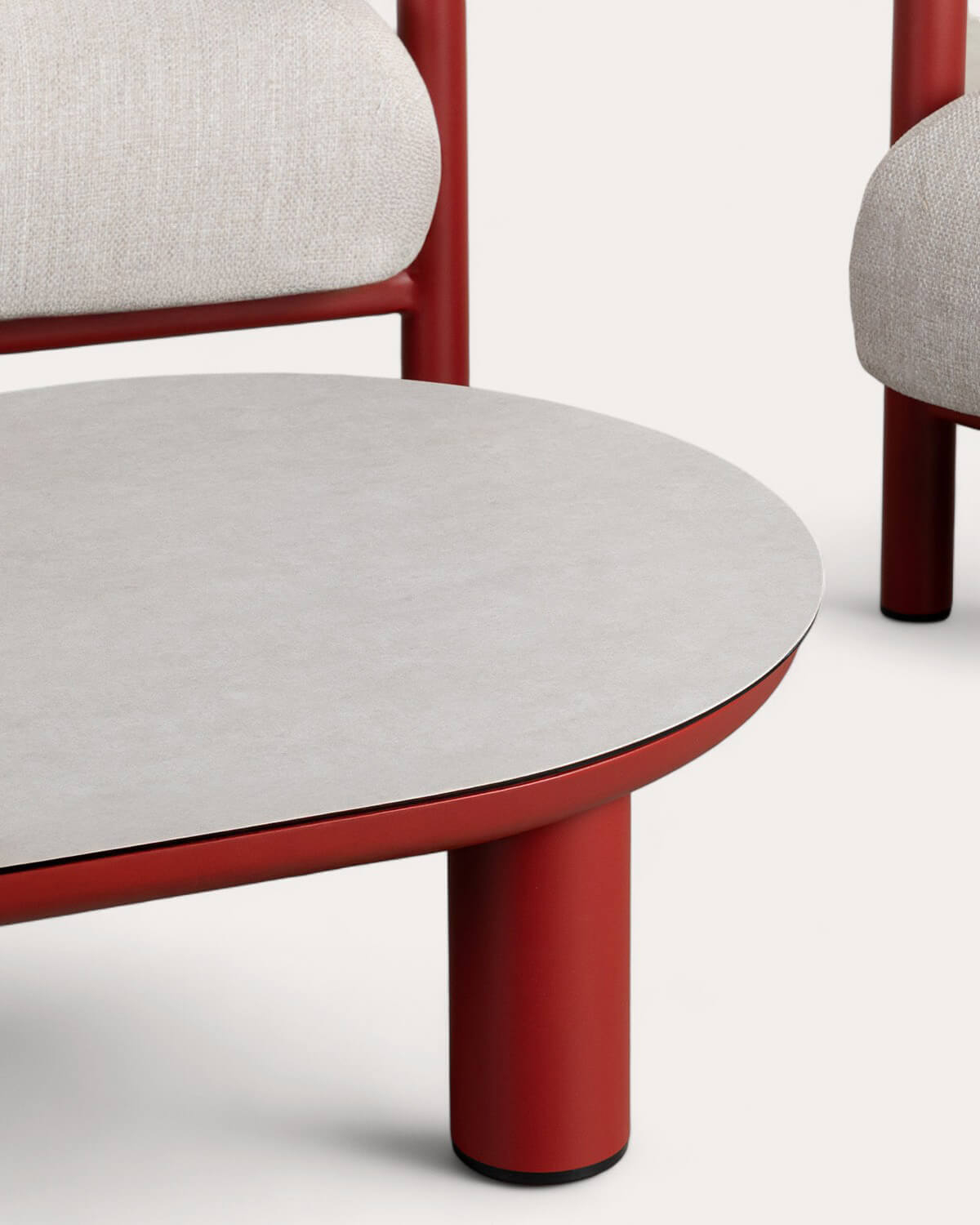 Cheryl Gartenset mit 3-Sitzer-Sofa, 2 Sesseln und Aluminium-Couchtisch, Galeriebild 5