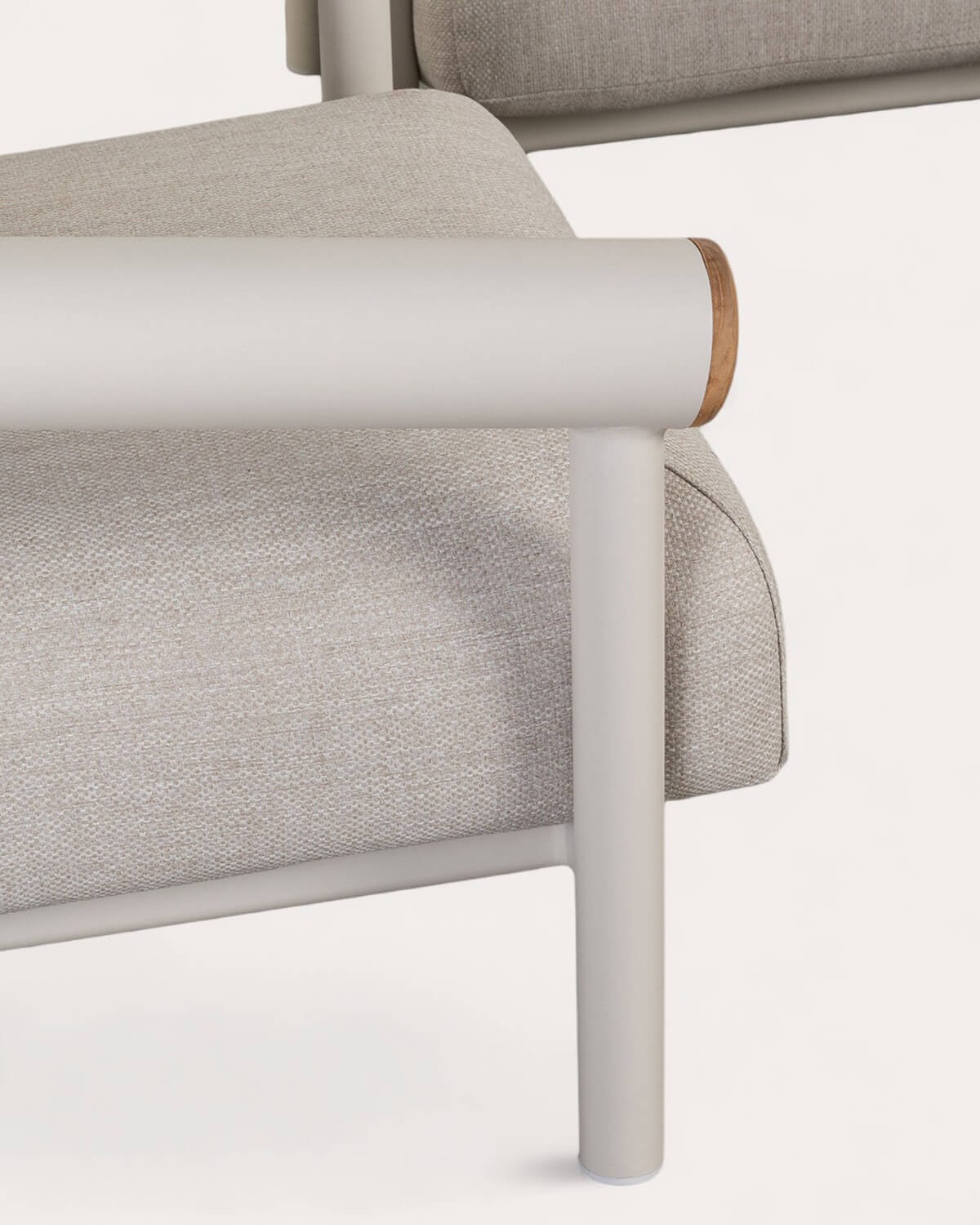 Cheryl Gartenset mit 3-Sitzer-Sofa, 2 Sesseln und Aluminium-Couchtisch, Galeriebild 6