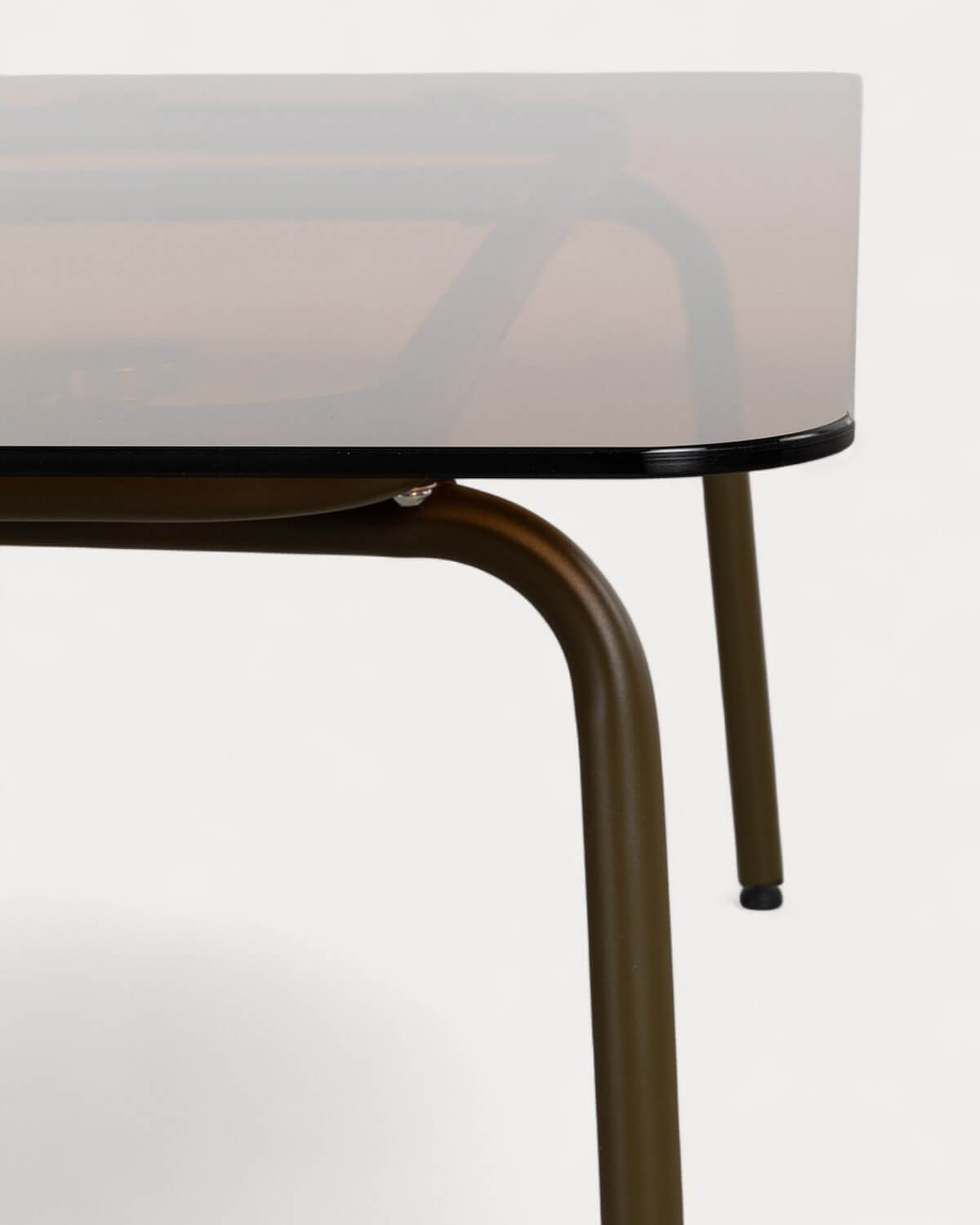 Xoan Gartenset mit 2-Sitzer-Sofa, 1 Sessel und Couchtisch aus gehärtetem Glas und Metall, Galeriebild 5