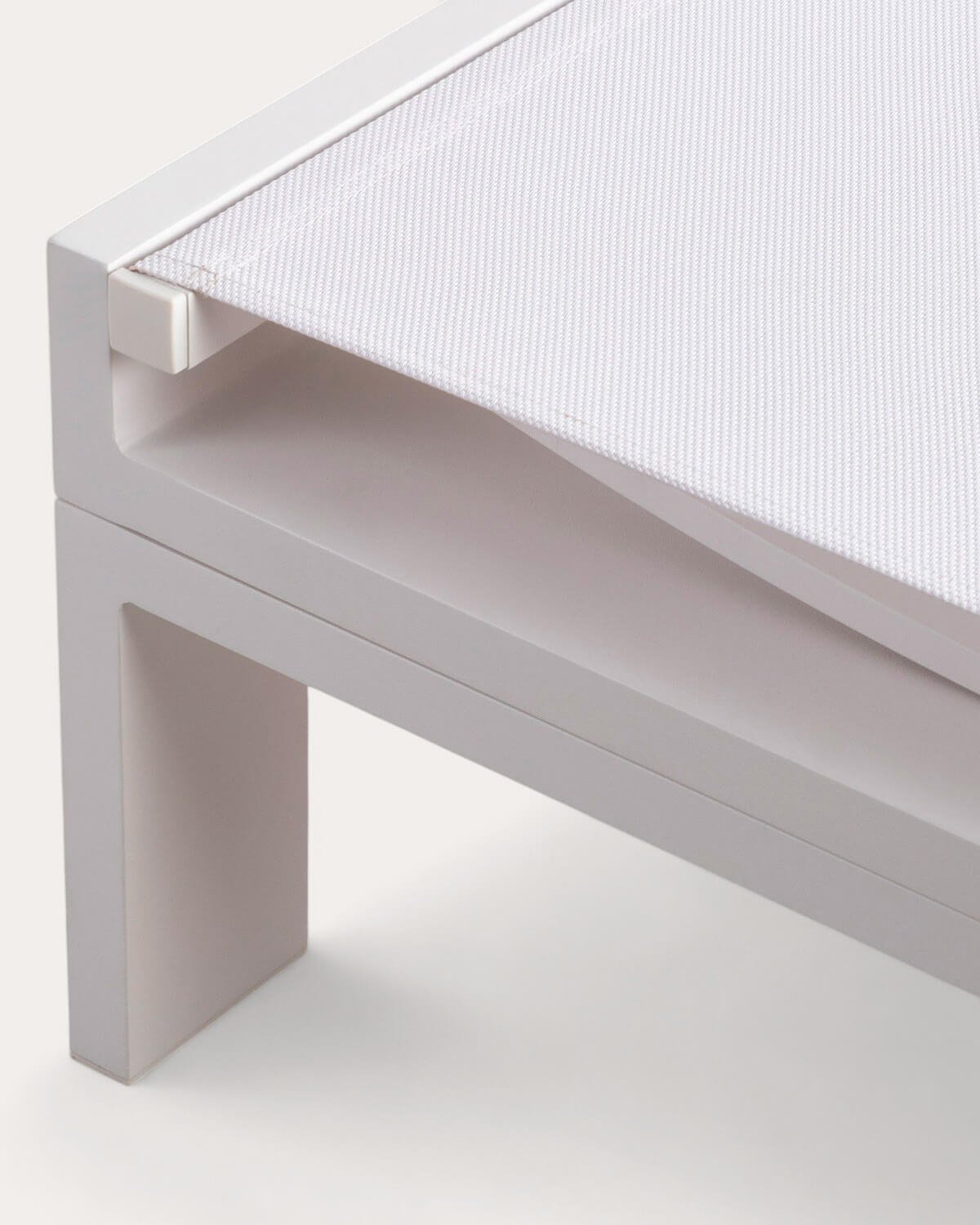 New Kreta Aluminium Liege mit Stoffkissen, Galeriebild 7